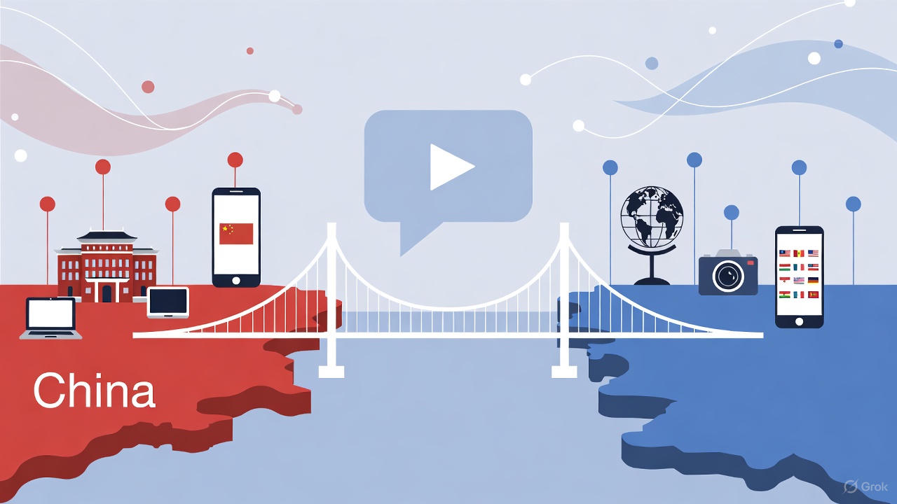 红与红传媒与创作者之间的桥梁概念图